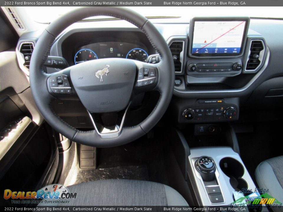 2022 Ford Bronco Sport Big Bend 4x4 Carbonized Gray Metallic / Medium Dark Slate Photo #15