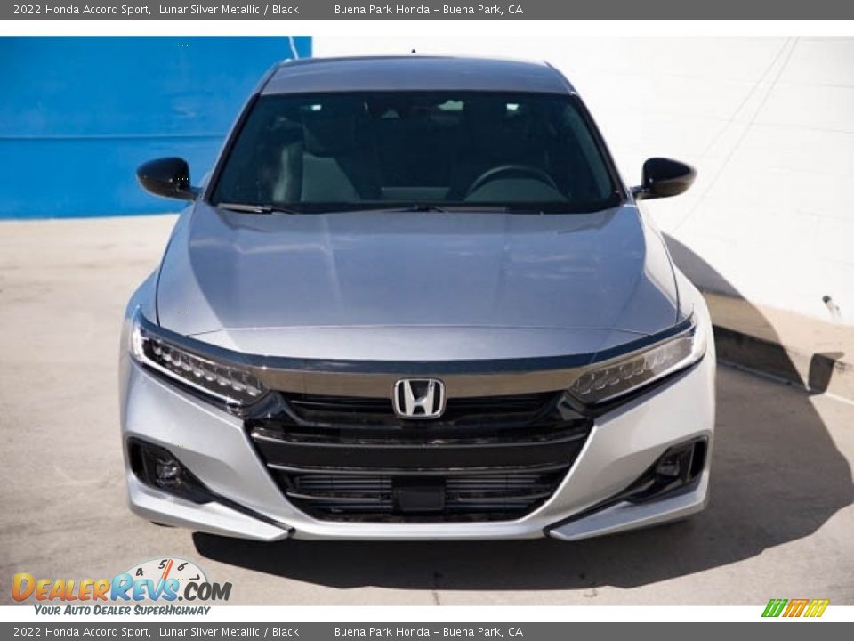 2022 Honda Accord Sport Lunar Silver Metallic / Black Photo #3