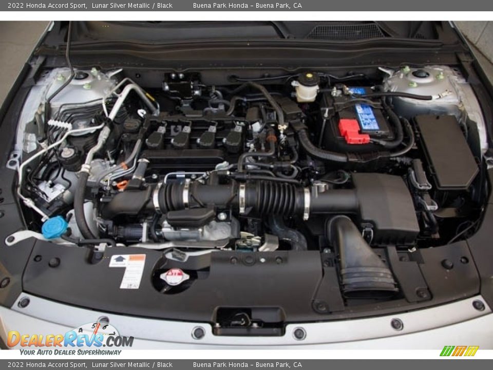 2022 Honda Accord Sport 2.0 Liter Turbocharged DOHC 16-Valve i-VTEC 4 Cylinder Engine Photo #9