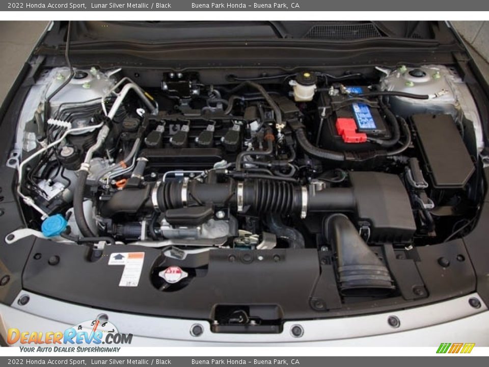 2022 Honda Accord Sport 2.0 Liter Turbocharged DOHC 16-Valve i-VTEC 4 Cylinder Engine Photo #9