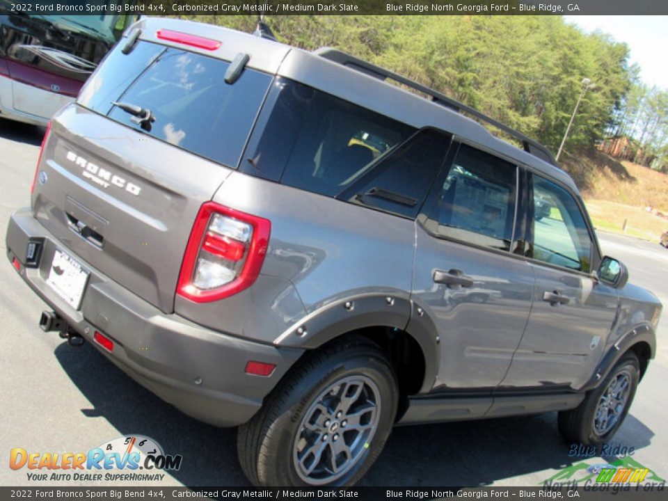 2022 Ford Bronco Sport Big Bend 4x4 Carbonized Gray Metallic / Medium Dark Slate Photo #26