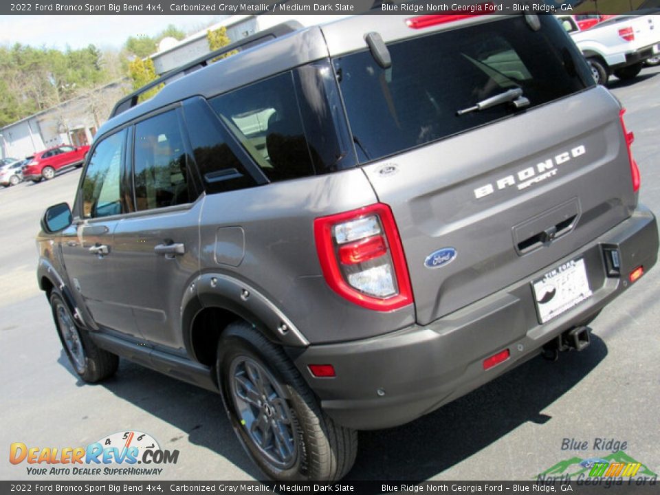 2022 Ford Bronco Sport Big Bend 4x4 Carbonized Gray Metallic / Medium Dark Slate Photo #27