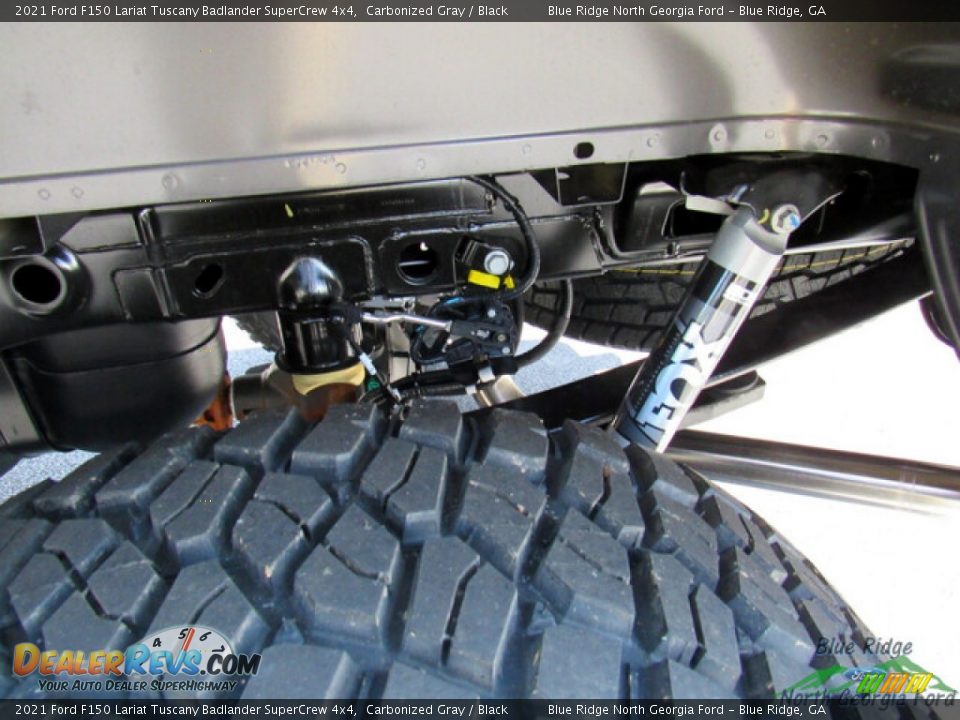 2021 Ford F150 Lariat Tuscany Badlander SuperCrew 4x4 Carbonized Gray / Black Photo #22