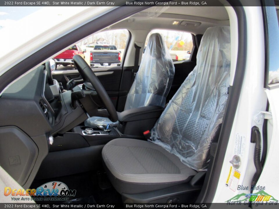 2022 Ford Escape SE 4WD Star White Metallic / Dark Earth Gray Photo #11