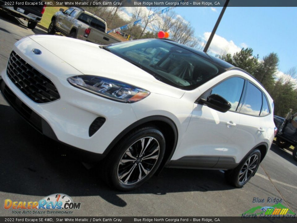 2022 Ford Escape SE 4WD Star White Metallic / Dark Earth Gray Photo #26