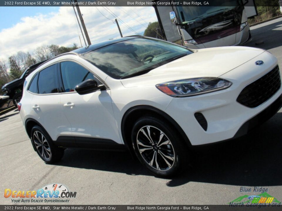 2022 Ford Escape SE 4WD Star White Metallic / Dark Earth Gray Photo #27