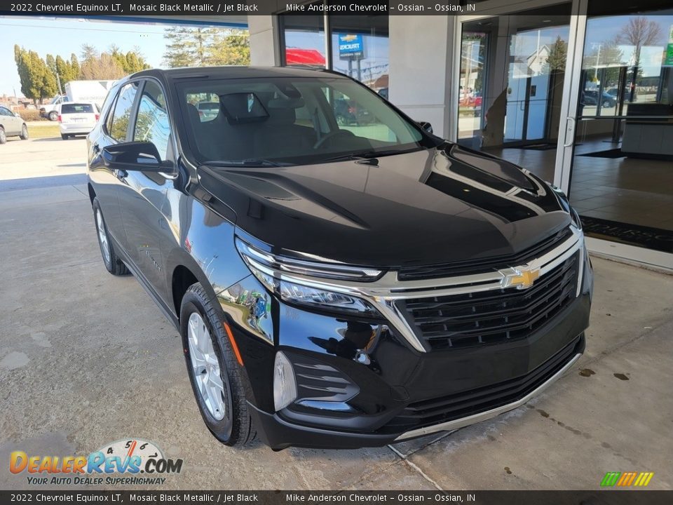 2022 Chevrolet Equinox LT Mosaic Black Metallic / Jet Black Photo #1