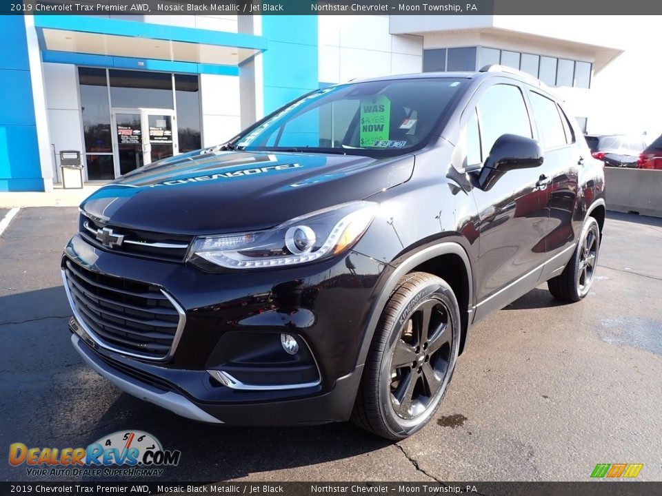 2019 Chevrolet Trax Premier AWD Mosaic Black Metallic / Jet Black Photo #2