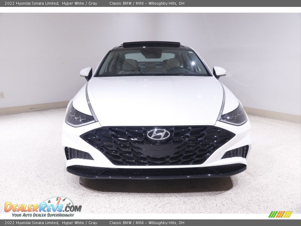 2022 Hyundai Sonata Limited Hyper White / Gray Photo #2