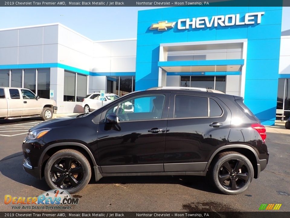 Mosaic Black Metallic 2019 Chevrolet Trax Premier AWD Photo #3