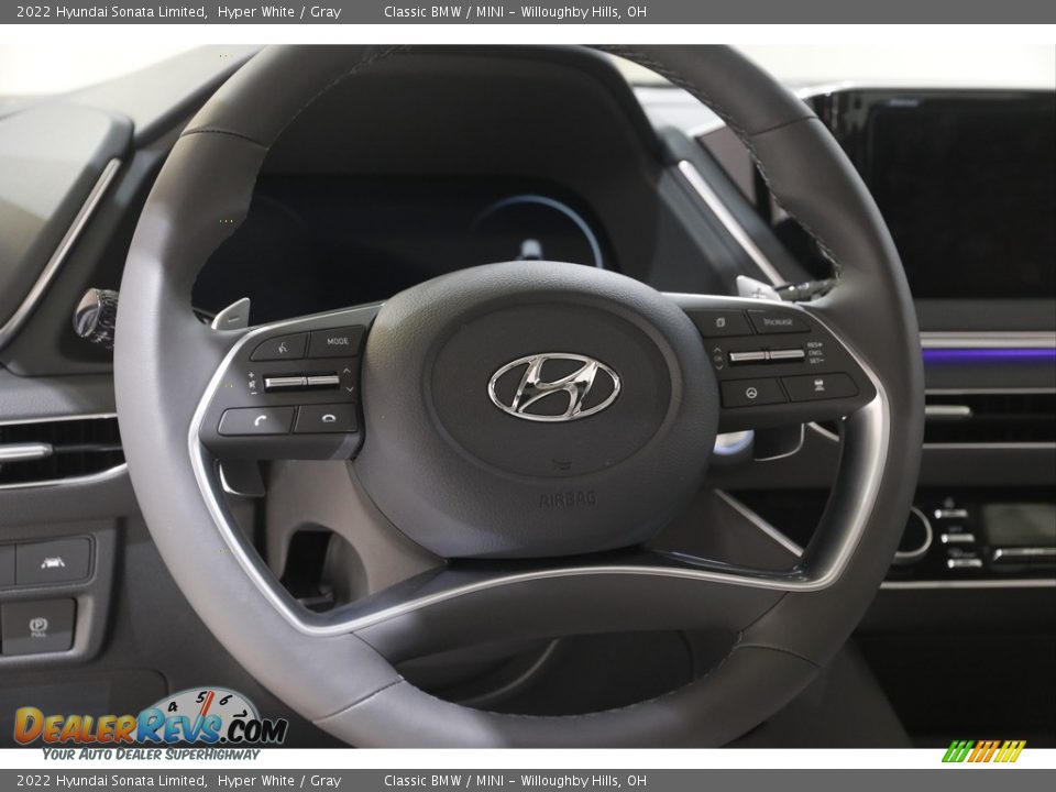 2022 Hyundai Sonata Limited Steering Wheel Photo #7
