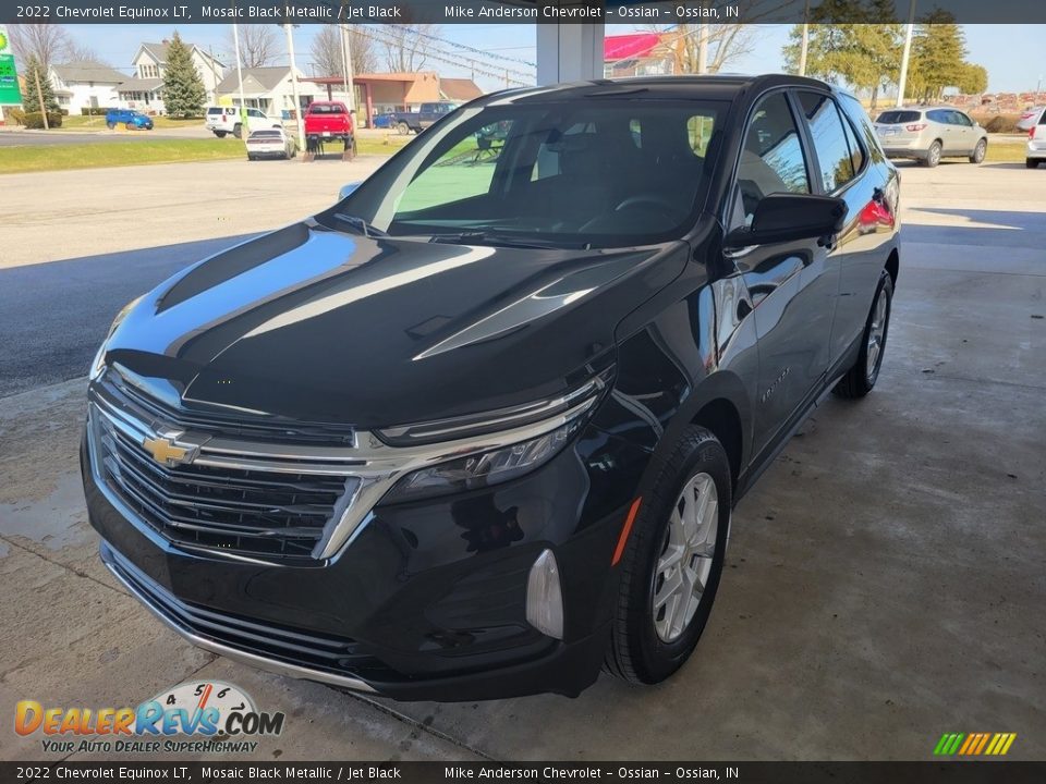 2022 Chevrolet Equinox LT Mosaic Black Metallic / Jet Black Photo #8