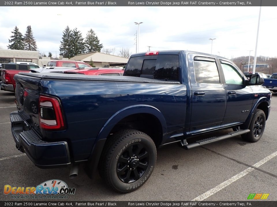 2022 Ram 2500 Laramie Crew Cab 4x4 Patriot Blue Pearl / Black Photo #3