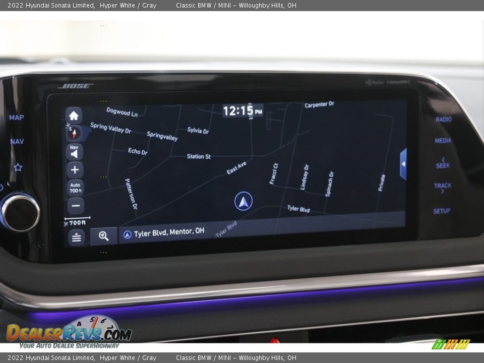 Navigation of 2022 Hyundai Sonata Limited Photo #12