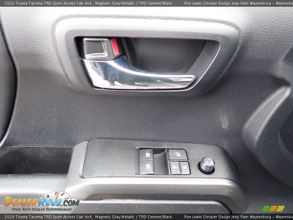 2020 Toyota Tacoma TRD Sport Access Cab 4x4 Magnetic Gray Metallic / TRD Cement/Black Photo #14