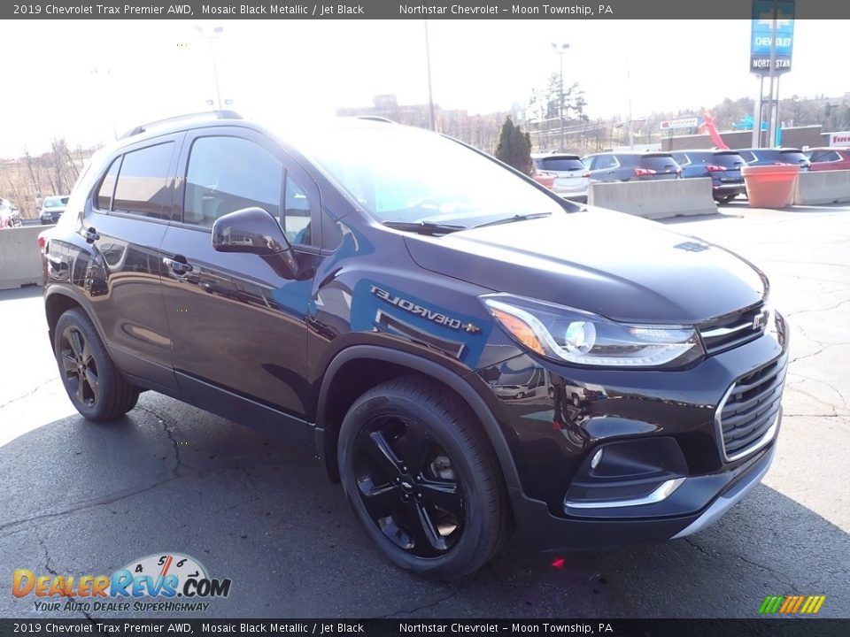 2019 Chevrolet Trax Premier AWD Mosaic Black Metallic / Jet Black Photo #11