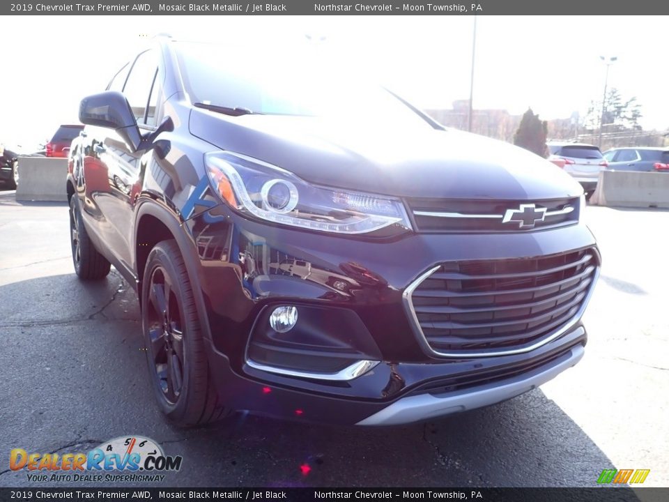 2019 Chevrolet Trax Premier AWD Mosaic Black Metallic / Jet Black Photo #12