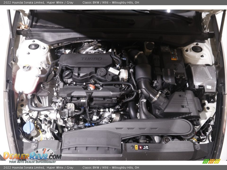 2022 Hyundai Sonata Limited 1.6 Liter Turbocharged DOHC 16-Valve VVT 4 Cylinder Engine Photo #21