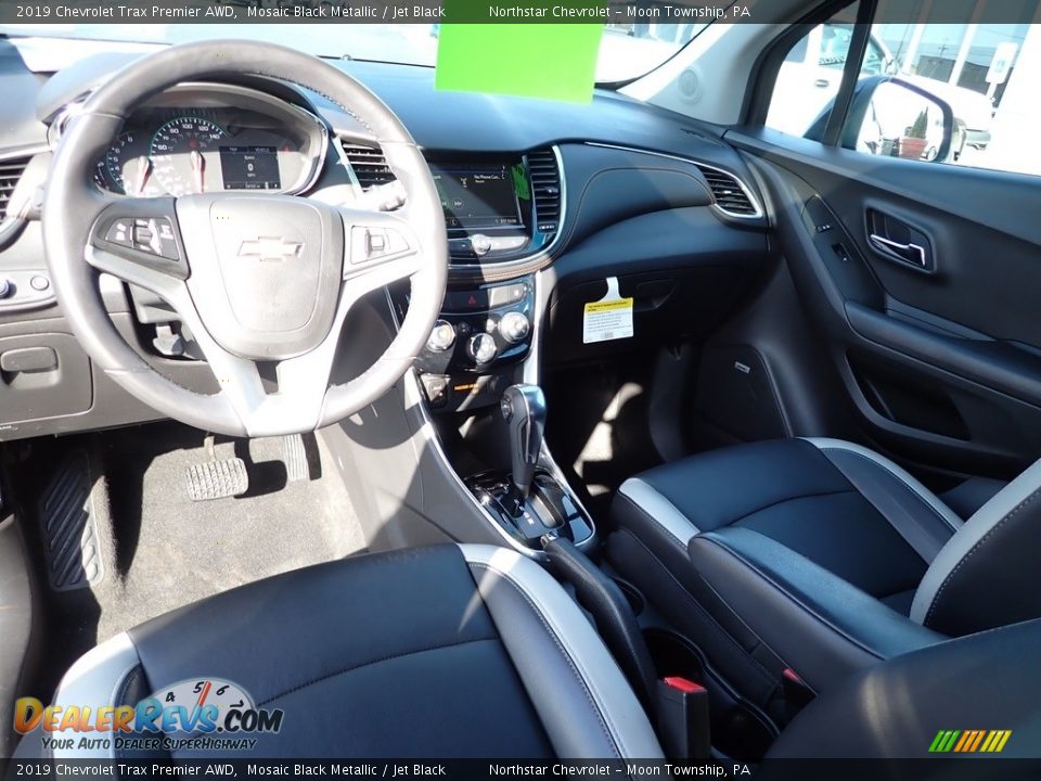 2019 Chevrolet Trax Premier AWD Mosaic Black Metallic / Jet Black Photo #22