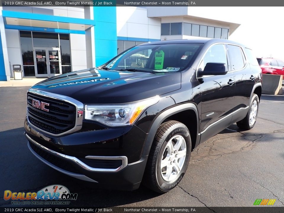 2019 GMC Acadia SLE AWD Ebony Twilight Metallic / Jet Black Photo #2