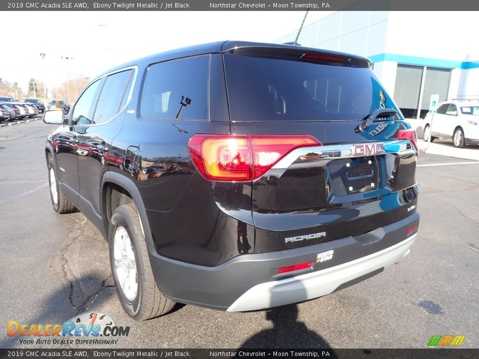 2019 GMC Acadia SLE AWD Ebony Twilight Metallic / Jet Black Photo #5