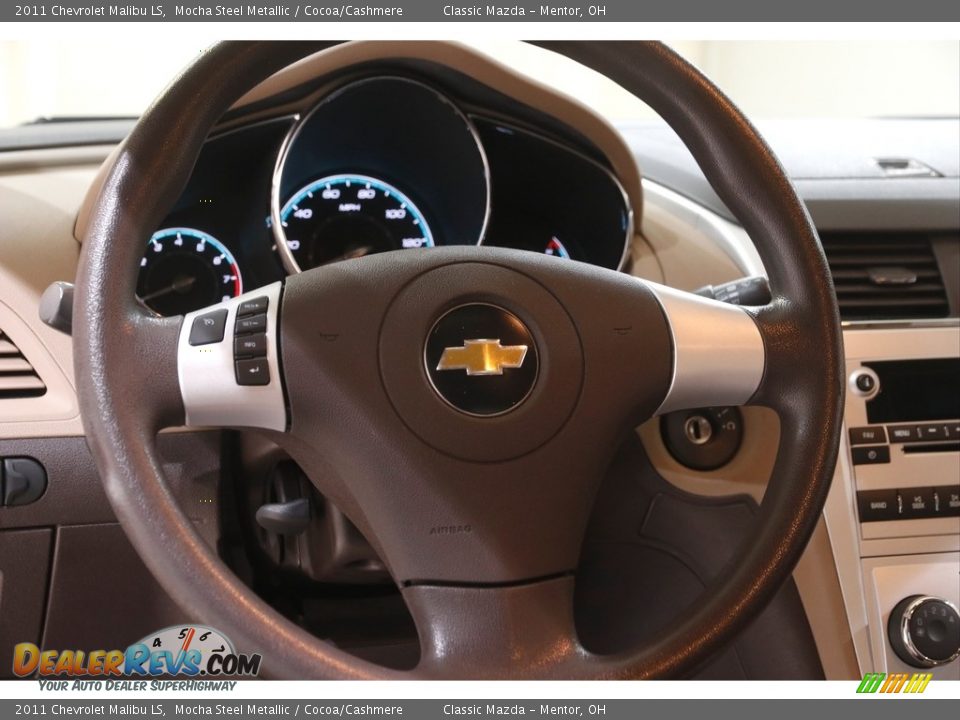 2011 Chevrolet Malibu LS Mocha Steel Metallic / Cocoa/Cashmere Photo #7