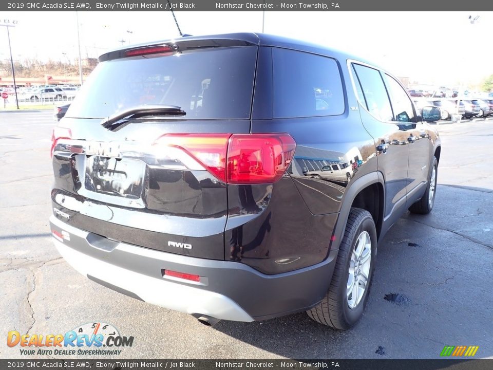 2019 GMC Acadia SLE AWD Ebony Twilight Metallic / Jet Black Photo #8