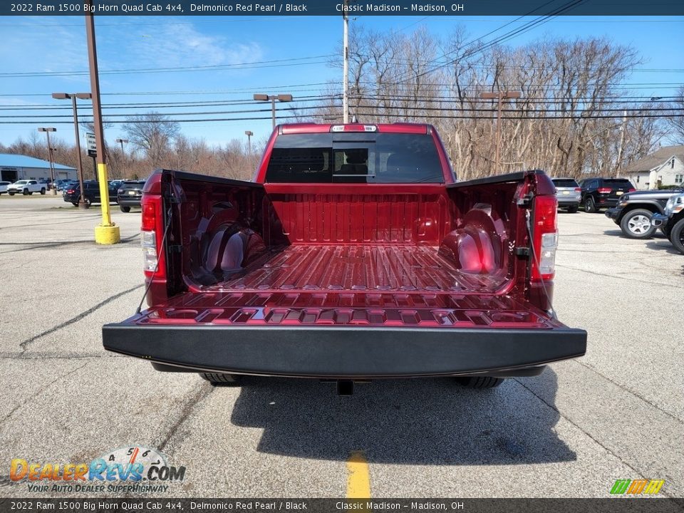 2022 Ram 1500 Big Horn Quad Cab 4x4 Delmonico Red Pearl / Black Photo #11