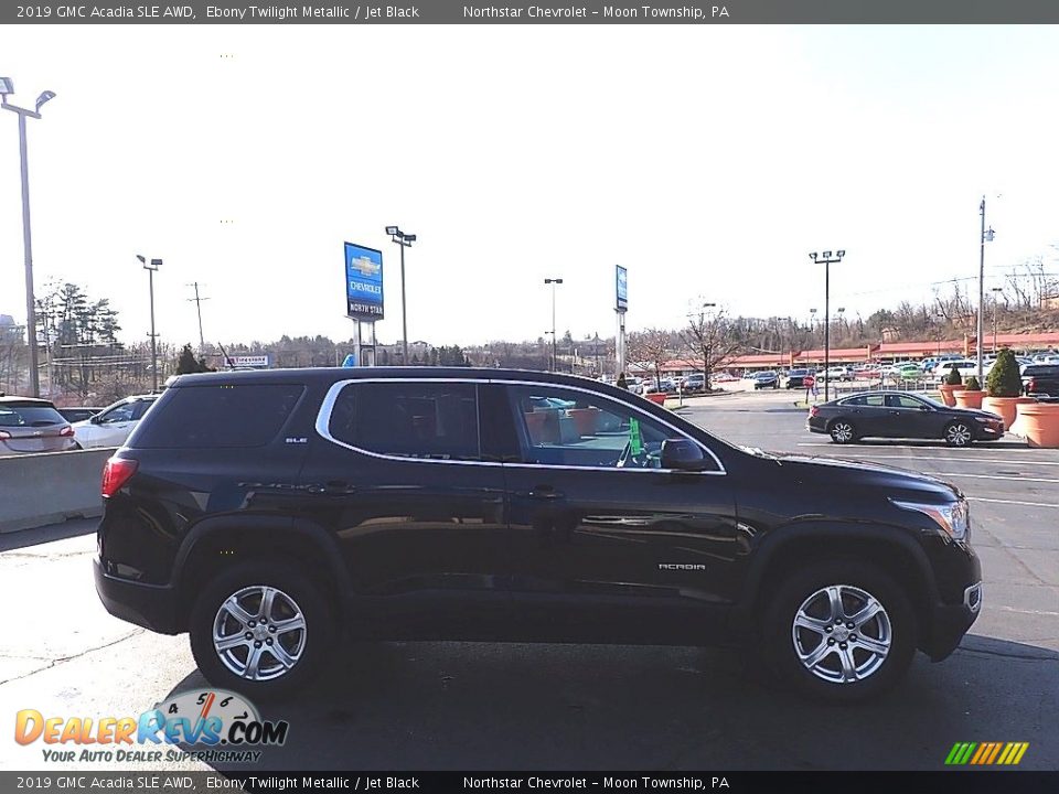 2019 GMC Acadia SLE AWD Ebony Twilight Metallic / Jet Black Photo #10