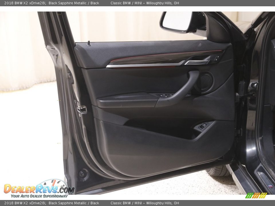 2018 BMW X2 xDrive28i Black Sapphire Metallic / Black Photo #4