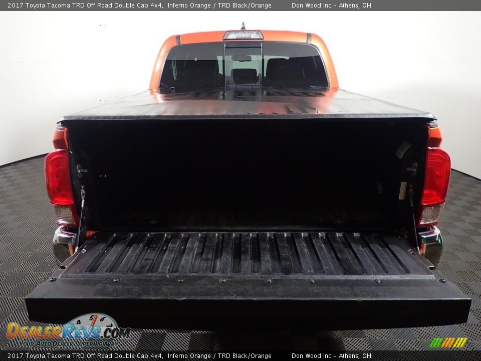 2017 Toyota Tacoma TRD Off Road Double Cab 4x4 Inferno Orange / TRD Black/Orange Photo #15