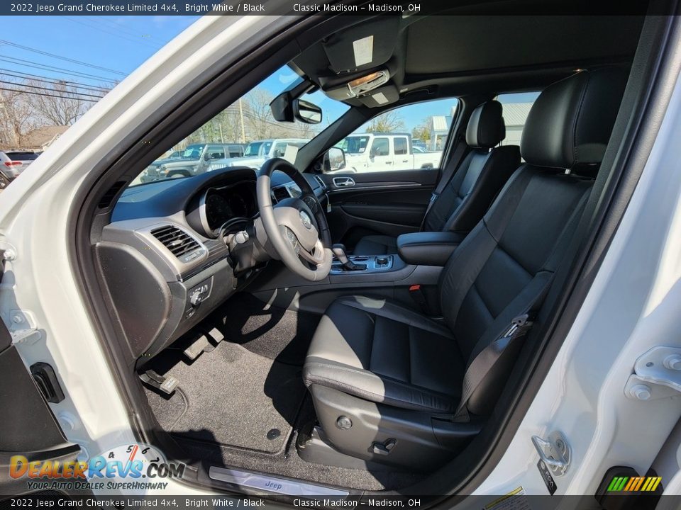 2022 Jeep Grand Cherokee Limited 4x4 Bright White / Black Photo #2