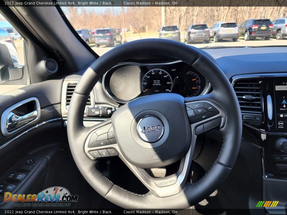 2022 Jeep Grand Cherokee Limited 4x4 Bright White / Black Photo #5