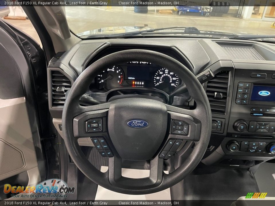 2018 Ford F150 XL Regular Cab 4x4 Lead Foot / Earth Gray Photo #10