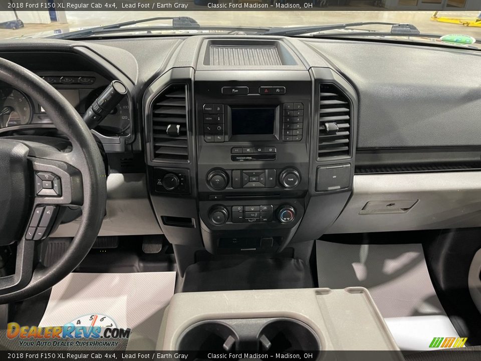 2018 Ford F150 XL Regular Cab 4x4 Lead Foot / Earth Gray Photo #11