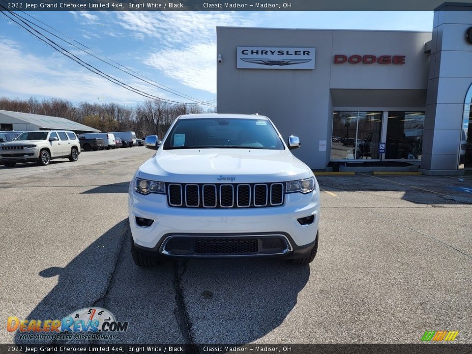 2022 Jeep Grand Cherokee Limited 4x4 Bright White / Black Photo #7