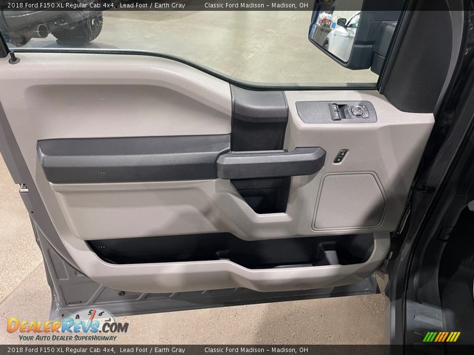 2018 Ford F150 XL Regular Cab 4x4 Lead Foot / Earth Gray Photo #12