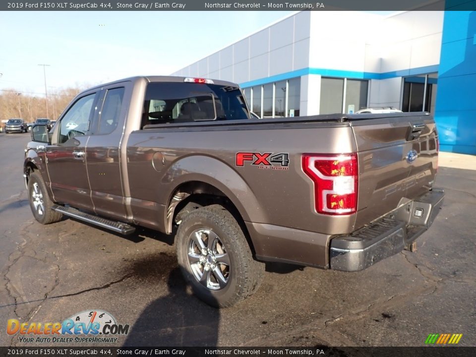 2019 Ford F150 XLT SuperCab 4x4 Stone Gray / Earth Gray Photo #4