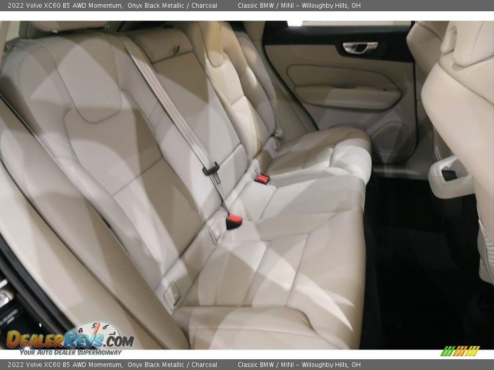 Rear Seat of 2022 Volvo XC60 B5 AWD Momentum Photo #17