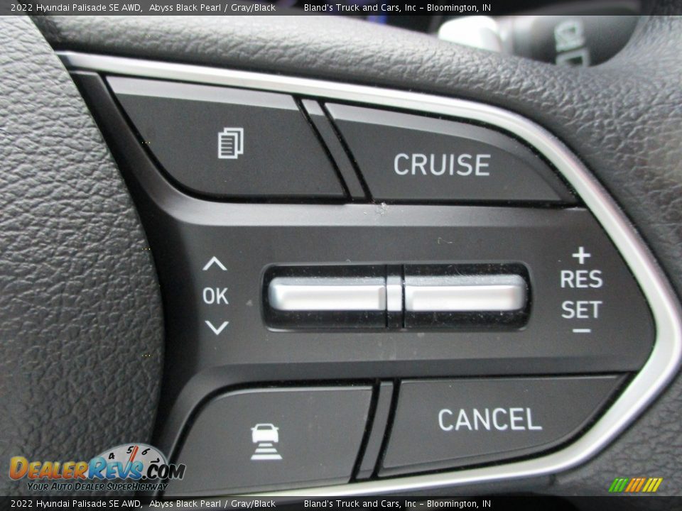 2022 Hyundai Palisade SE AWD Abyss Black Pearl / Gray/Black Photo #18
