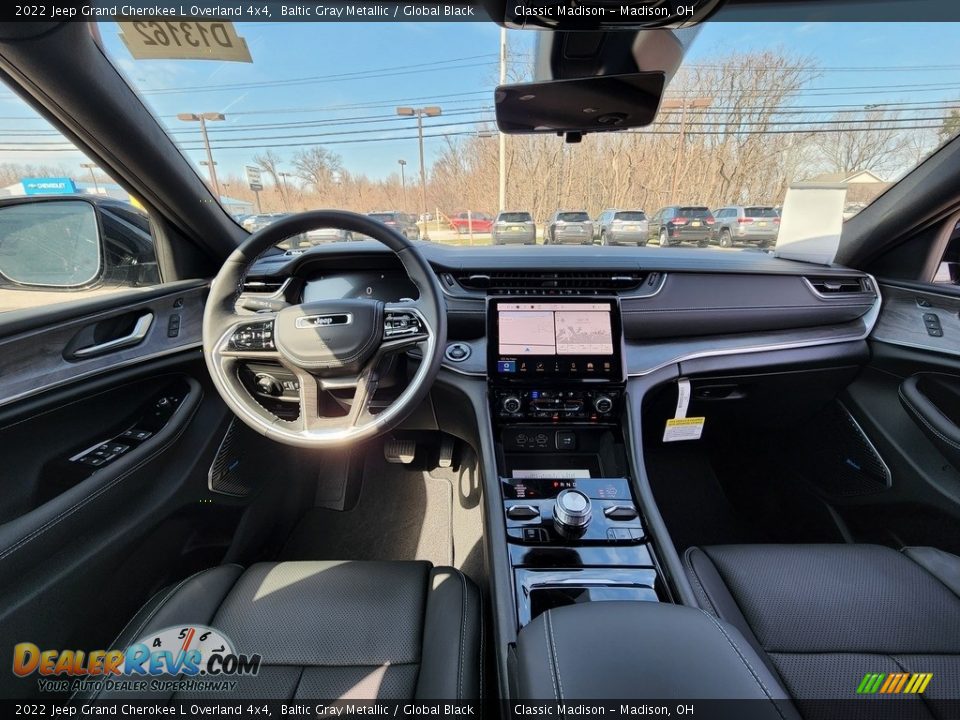 2022 Jeep Grand Cherokee L Overland 4x4 Baltic Gray Metallic / Global Black Photo #2