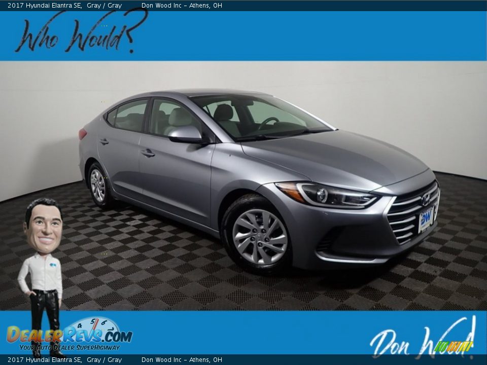 2017 Hyundai Elantra SE Gray / Gray Photo #1