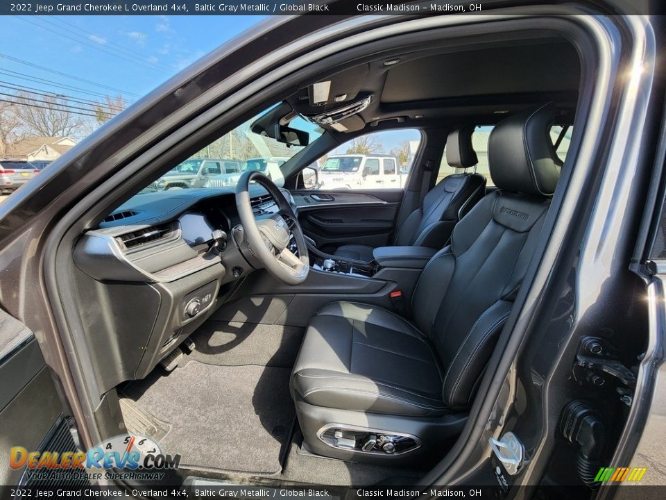 2022 Jeep Grand Cherokee L Overland 4x4 Baltic Gray Metallic / Global Black Photo #5
