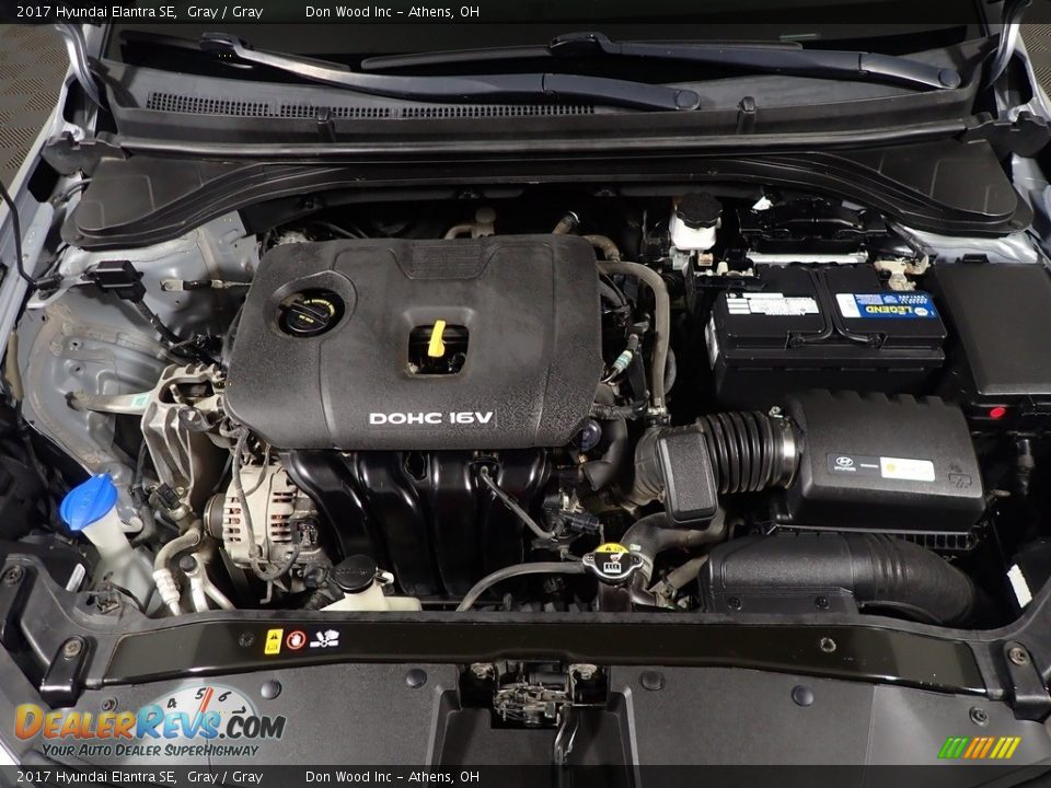 2017 Hyundai Elantra SE Gray / Gray Photo #6