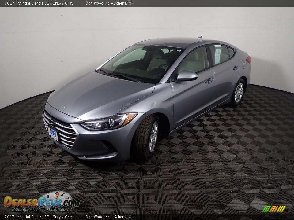 2017 Hyundai Elantra SE Gray / Gray Photo #8