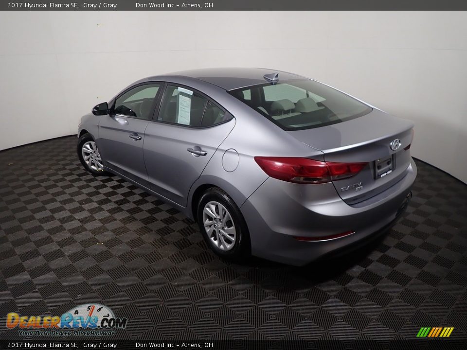 2017 Hyundai Elantra SE Gray / Gray Photo #11