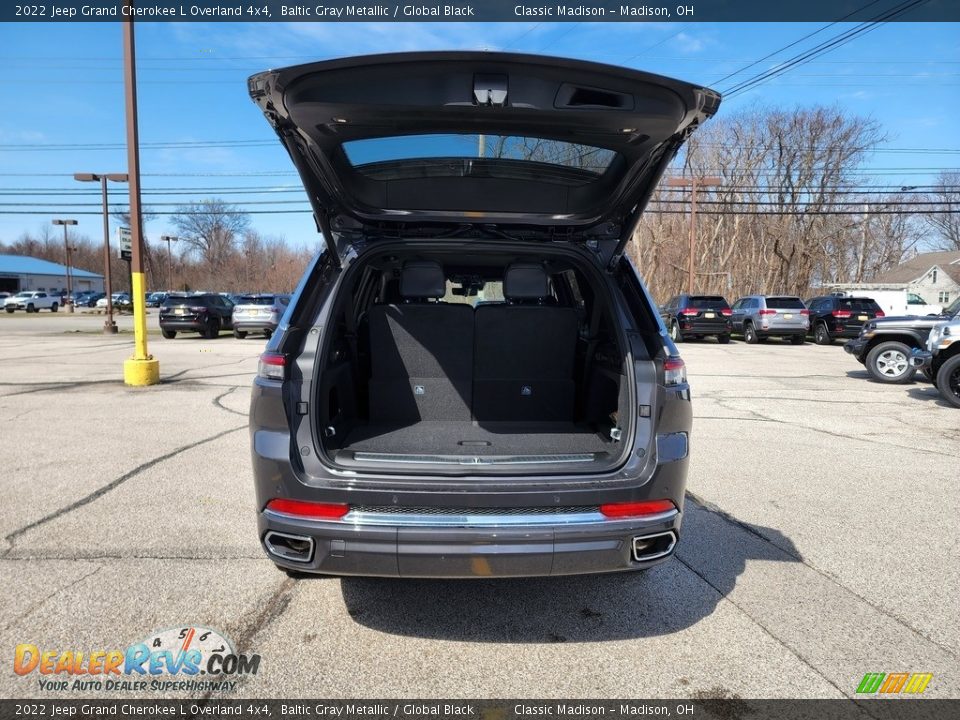 2022 Jeep Grand Cherokee L Overland 4x4 Baltic Gray Metallic / Global Black Photo #12
