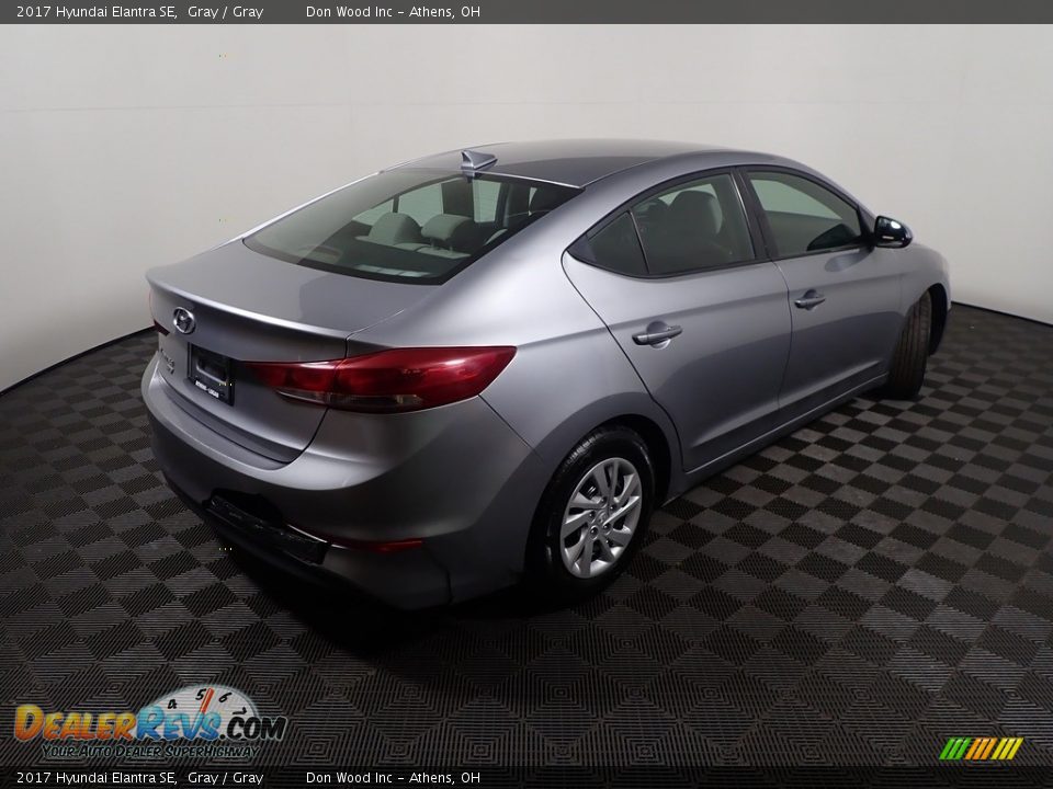 2017 Hyundai Elantra SE Gray / Gray Photo #13