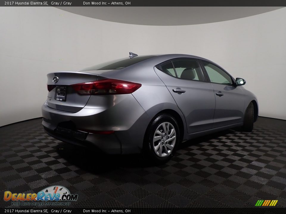 2017 Hyundai Elantra SE Gray / Gray Photo #14