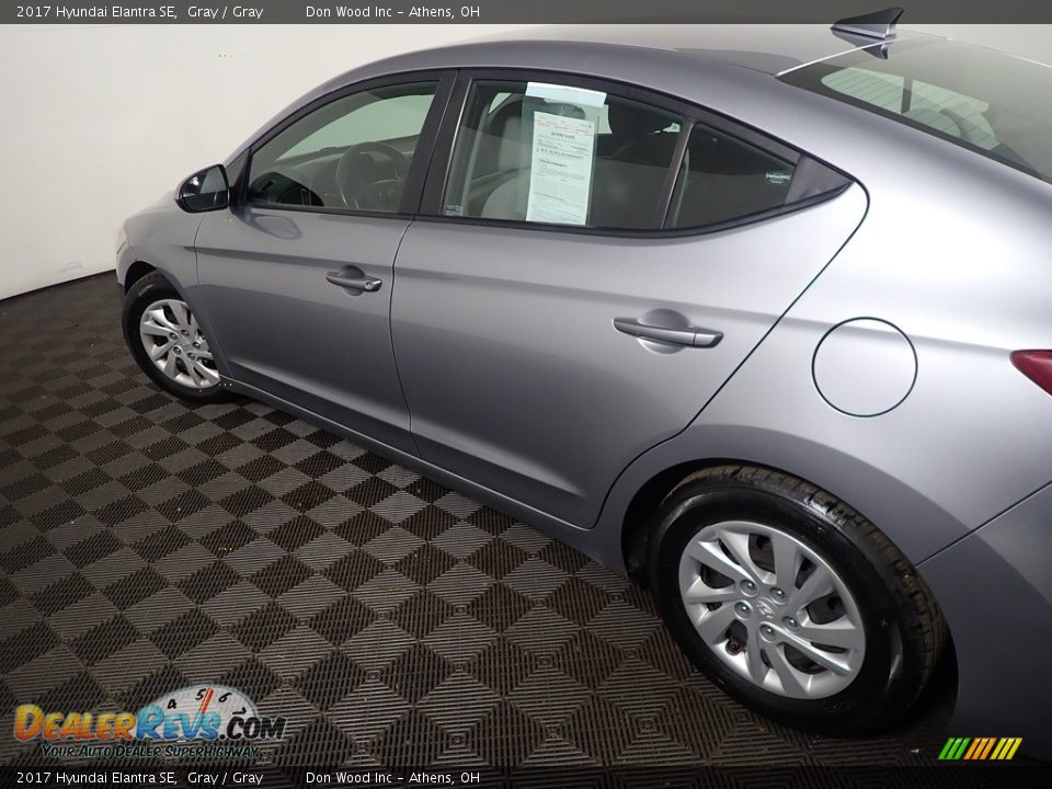 2017 Hyundai Elantra SE Gray / Gray Photo #15
